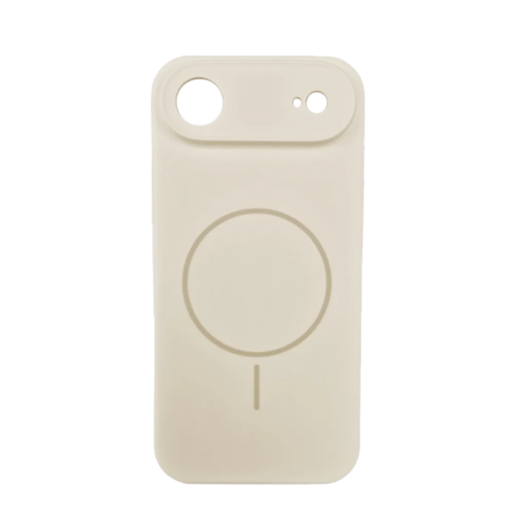 Lux silikonska futrola za bežično punjenje za iPhone Air, Bež