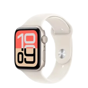 Apple Watch SE 3 GPS 40mm Starlight Aluminium Case with Starlight Sport Band - S/M, (meh34rk/a)