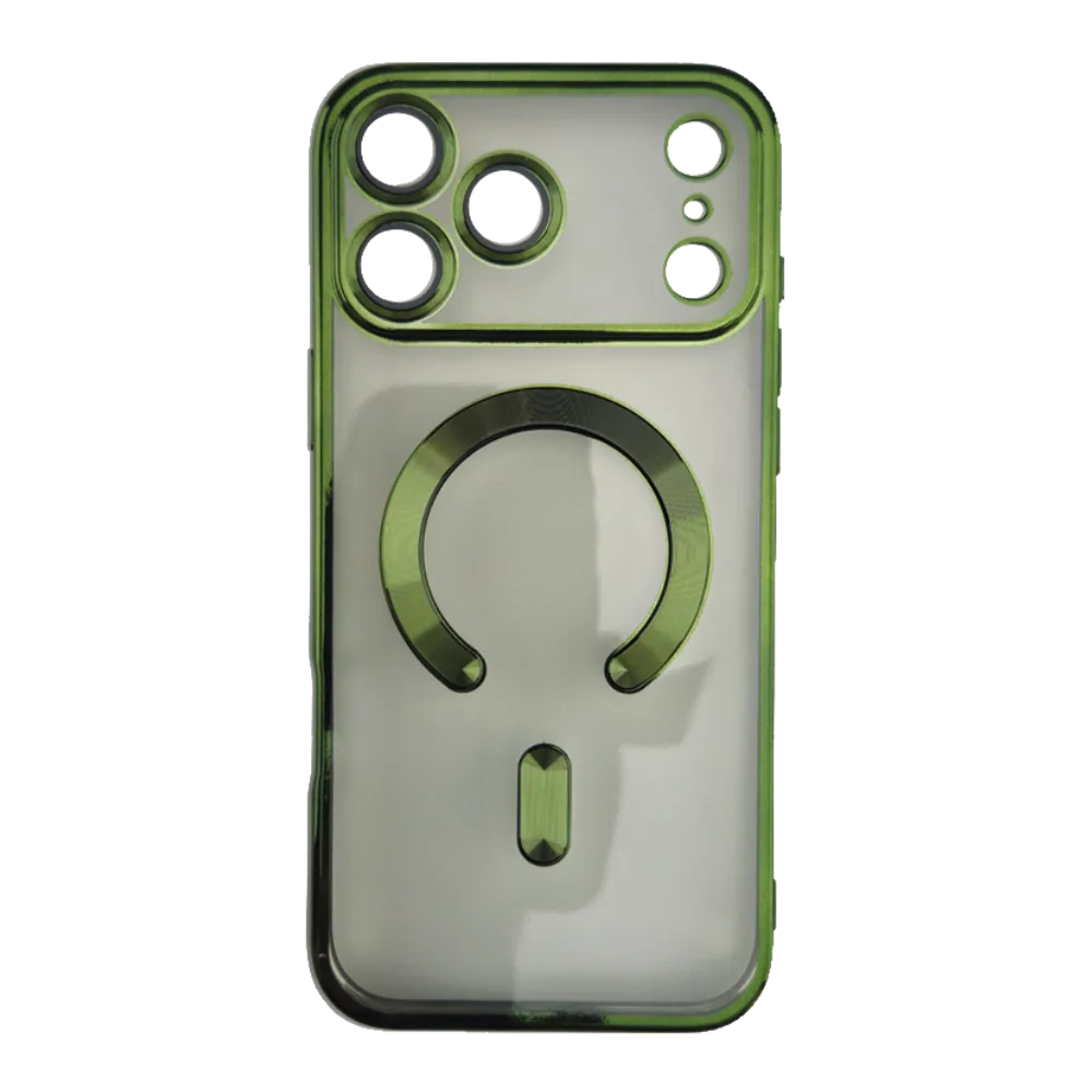 Zaštitna futrola za bežično punjenje za iPhone 17 Pro Max, Zelena