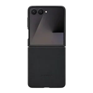 Originalna kožna futrola za Samsung Z Flip7, Crna