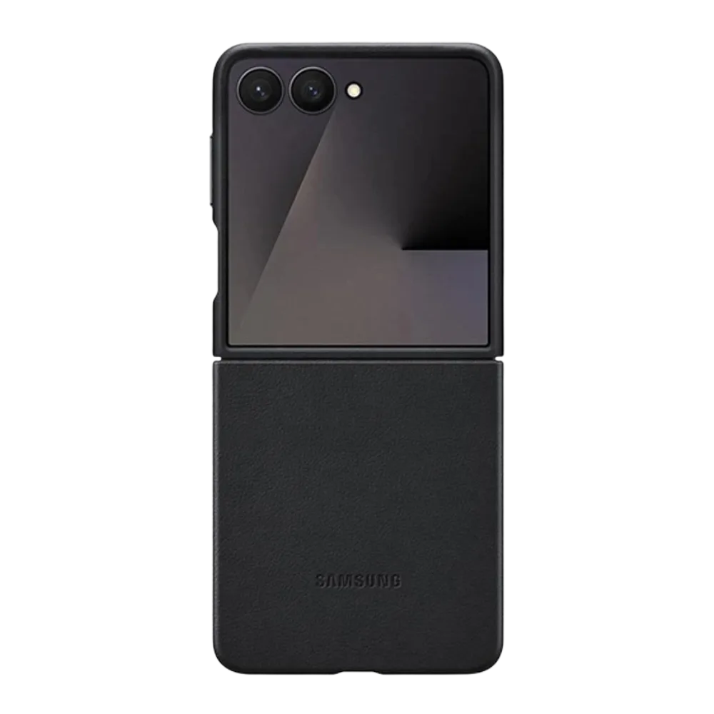 Originalna kožna futrola za Samsung Z Flip7, Crna