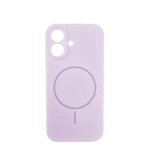 Lux silikonska futrola za bežično punjenje za iPhone 17, Lila