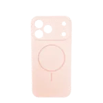 Lux silikonska futrola za bežično punjenje za iPhone 17 Pro, Puder-Roze