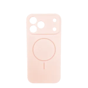 Lux silikonska futrola za bežično punjenje za iPhone 17 Pro, Puder-Roze