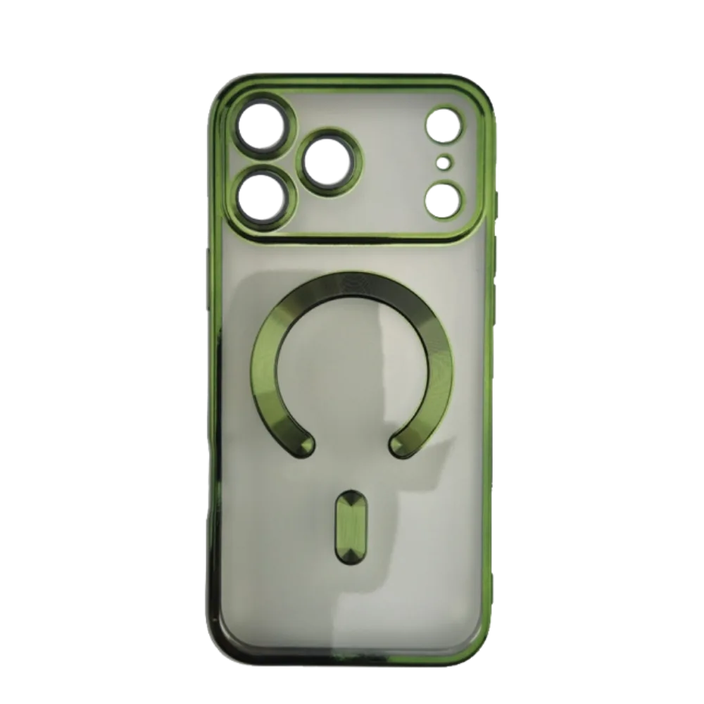 Zaštitna futrola za bežično punjenje za iPhone 17 Pro, Zelena