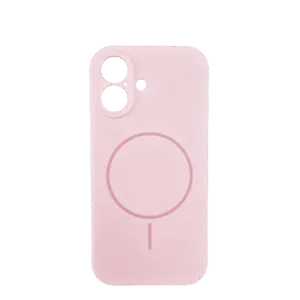 Lux silikonska futrola za bežično punjenje za iPhone 17, Puder-Roze