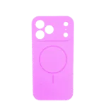 Lux silikonska futrola za bežično punjenje za iPhone 17 Pro, Roze