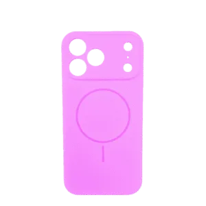 Lux silikonska futrola za bežično punjenje za iPhone 17 Pro, Roze