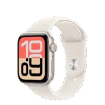 Apple Watch SE 3 GPS 40mm Starlight Aluminium Case with Starlight Sport Band - S/M, (meh34rk/a)