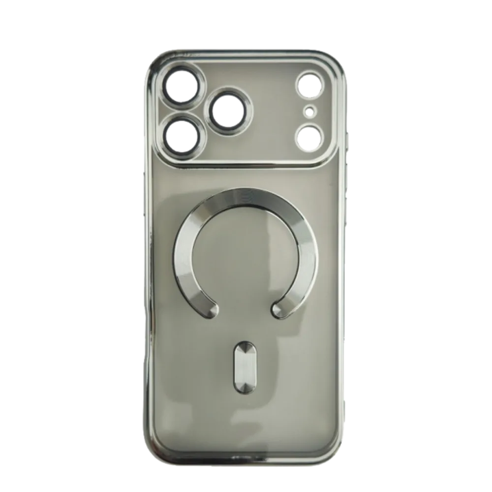 Zaštitna futrola za bežično punjenje za iPhone 17 Pro, Srebrna