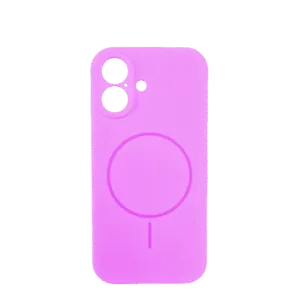 Lux silikonska futrola za bežično punjenje za iPhone 17, Roze