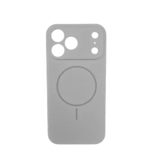 Lux silikonska futrola za bežično punjenje za iPhone 17 Pro, Siva