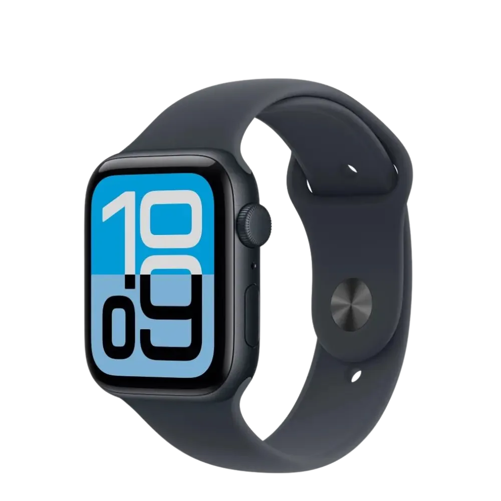 Apple Watch SE 3 GPS 40mm Midnight Aluminium Case with Midnight Sport Band - M/L, (mehc4rk/a)