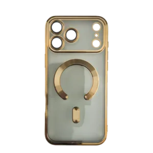 Zaštitna futrola za bežično punjenje za iPhone 17 Pro, Zlatna