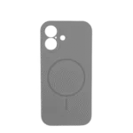 Lux silikonska futrola za bežično punjenje za iPhone 17, Siva