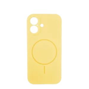Lux silikonska futrola za bežično punjenje za iPhone 17, Žuta