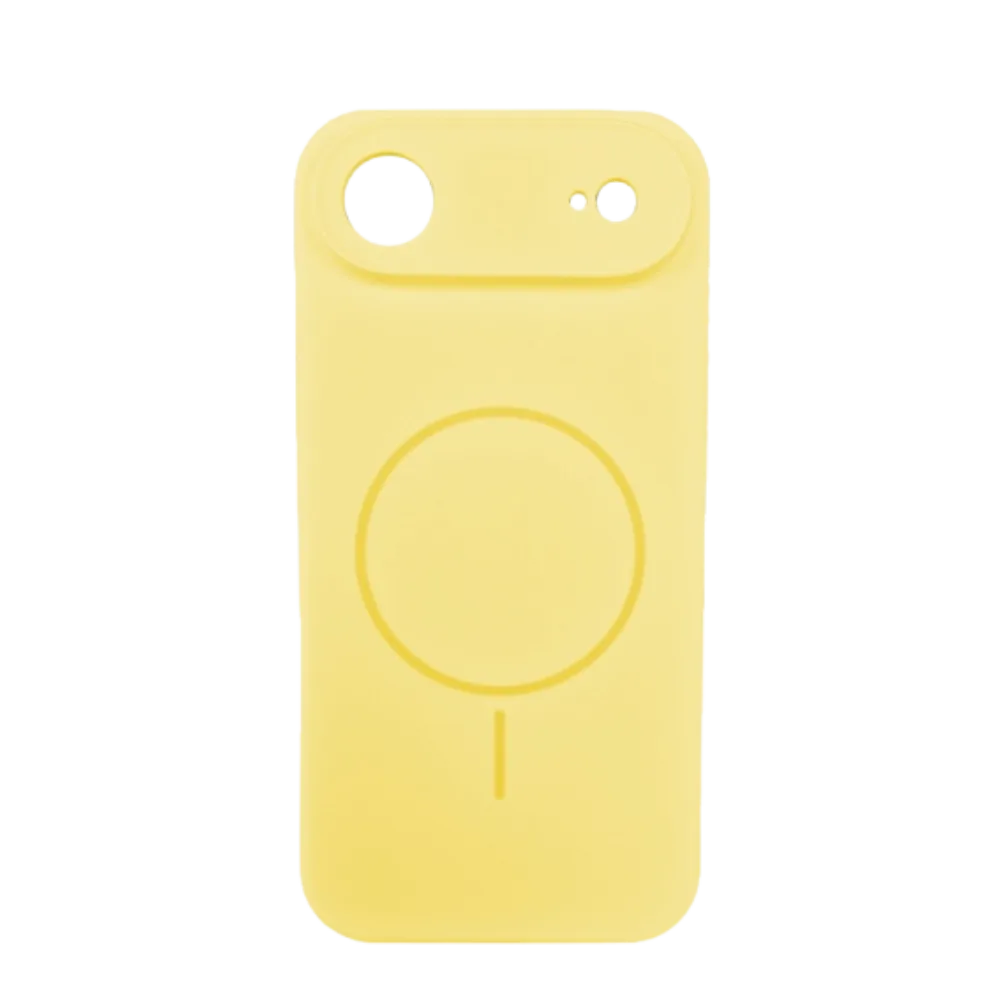 Lux silikonska futrola za bežično punjenje za iPhone Air, Žuta