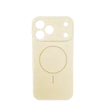 Lux silikonska futrola za bežično punjenje za iPhone 17 Pro, Bež