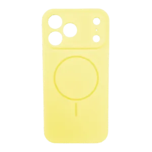Lux silikonska futrola za bežično punjenje za iPhone 17 Pro Max, Žuta
