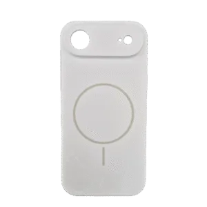 Lux silikonska futrola za bežično punjenje za iPhone Air, Bela