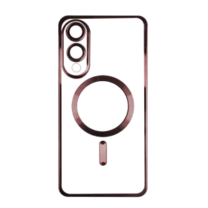 Silikonska futrola Magsafe SAMSUNG S25 Edge ROZE