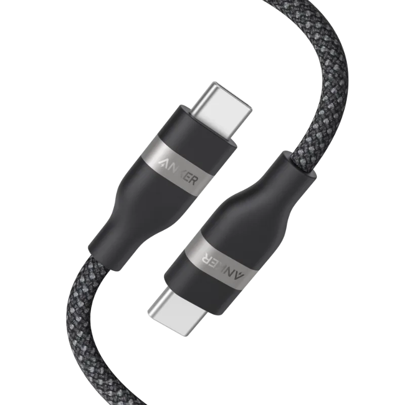 ANKER Type C na Type C kabl 1,8m 240W CRNI