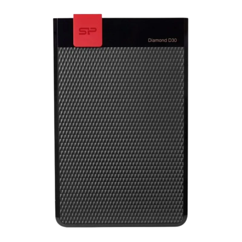 SILICON POWER Diamond D30 eksterni hard disk 1TB, Crni (SP010TBPHDD3SS3K)