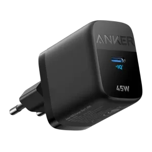 ANKER 313 kućni punjač bez kabla od 45W USB-C, Crni