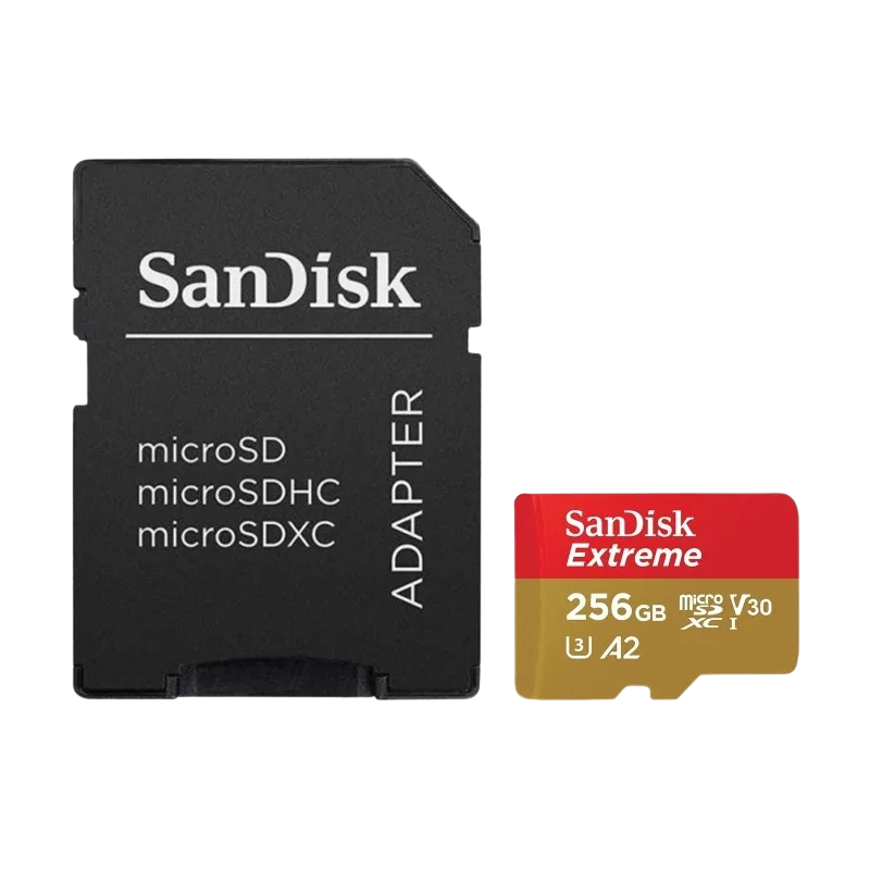 SanDisk Extreme kartica microSDXC 256GB sa adapterom