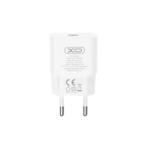 XO Kućni punjač od 25W (USB-C) L167, Beli