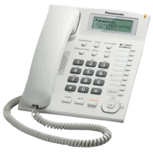 Panasonic KX-TS880FX-W fiksni telefon, Beli