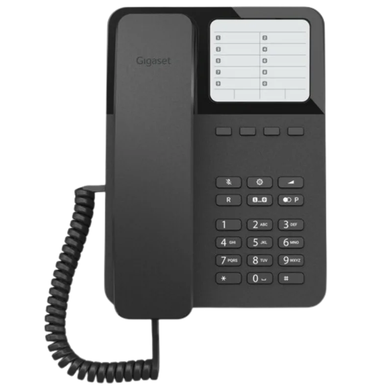 Gigaset DESK 400 fiksni telefon, Crni
