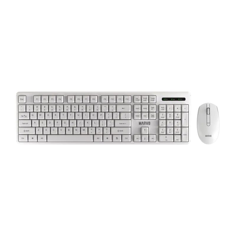 MARVO Monka Office WS005WH set - tastatura i miš