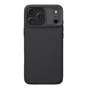 Zaštitna maska/futrola Nillkin Camshield Pro Magnetic za iPhone 17 Pro Max, Crna
