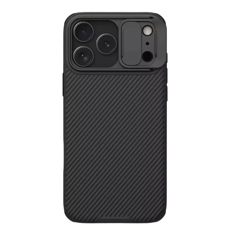 Zaštitna maska/futrola Nillkin Camshield Pro Magnetic za iPhone 17 Pro Max, Crna