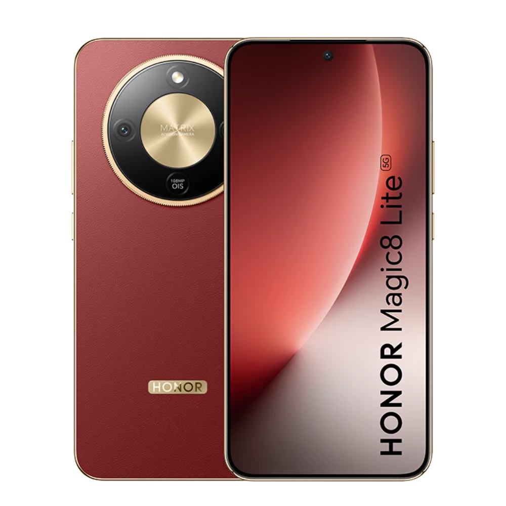 Honor Magic8 Lite 8/256GB, Crveni/Bordo (Reddish Brown)