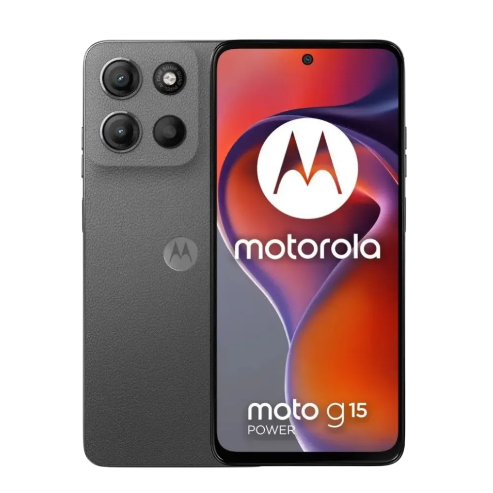 Motorola Moto G15 Power 8/256GB, Siva (Gravity Grey)