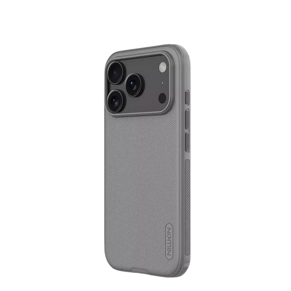 Zaštitna maska/futrola Nillkin Super Frosted Shield Pro za iPhone 17 Pro, Siva