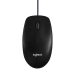Logitech B100 žični miš, Crni