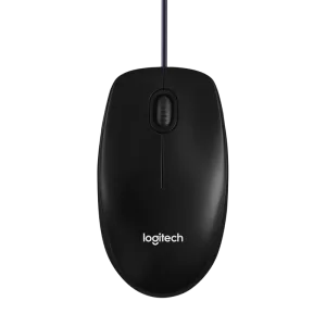 Logitech B100 žični miš, Crni