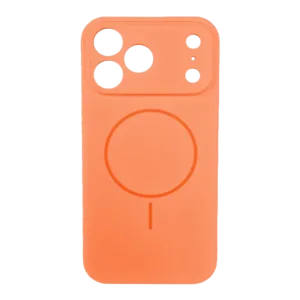 Lux silikonska futrola za bežično punjenje za iPhone 17 Pro Max, Narandžasta