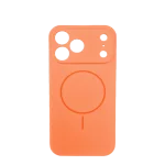 Lux silikonska futrola za bežično punjenje za iPhone 17 Pro, Narandžasta