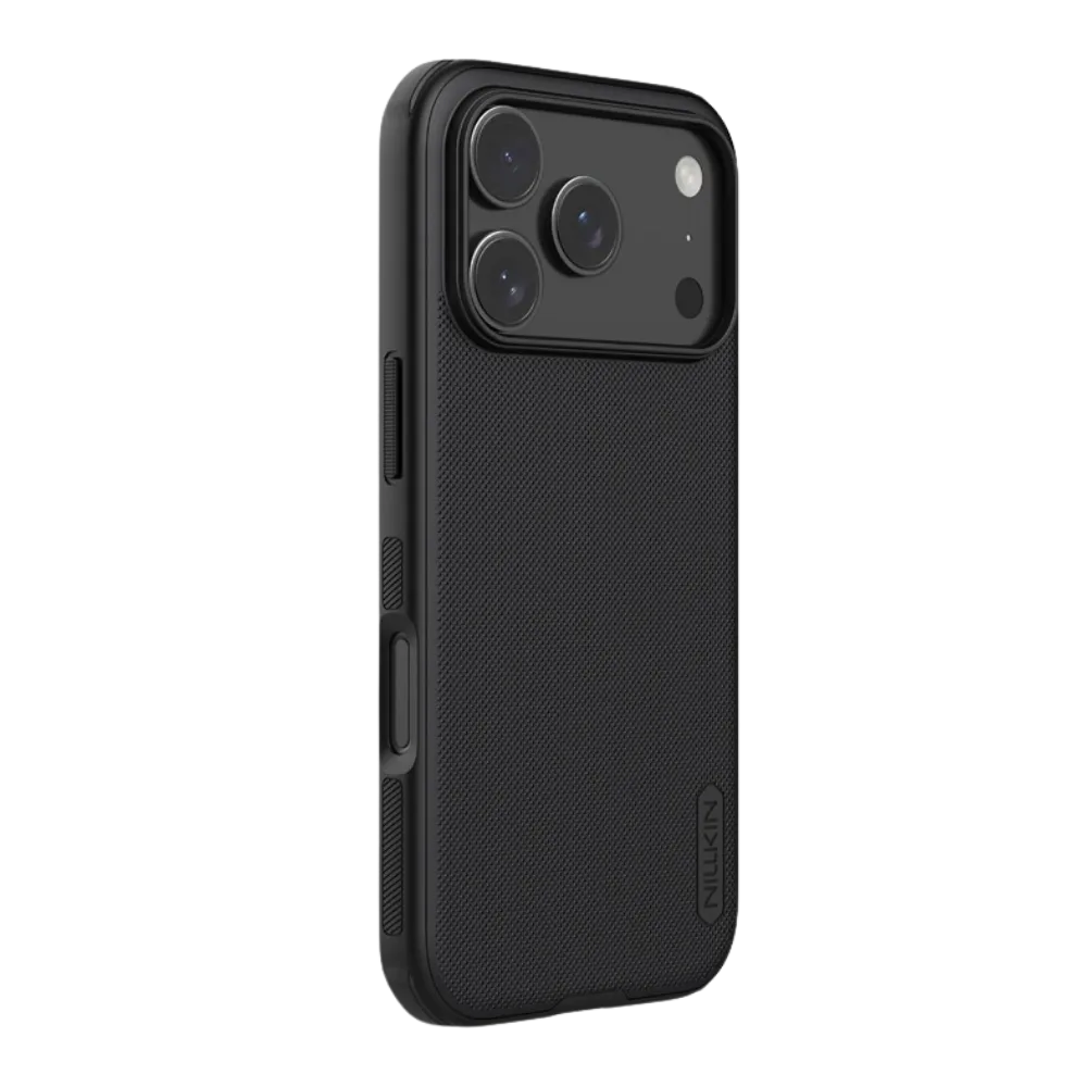 Zaštitna maska/futrola Nillkin Super Frosted Shield Pro za iPhone 17 Pro Max, Crna