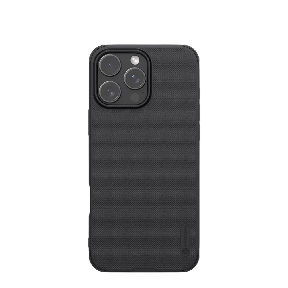 Zaštitna maska/futrola Nillkin Super Frosted Shield Pro za iPhone 16 Pro, Crna