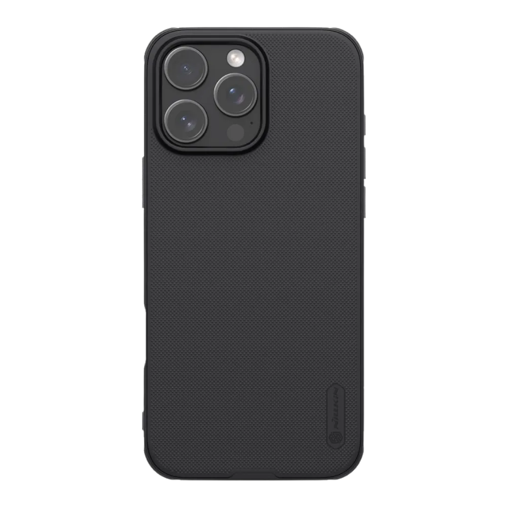 Zaštitna maska/futrola Nillkin Super Frosted Shield Pro za iPhone 16 Pro Max, Crna