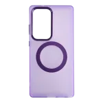 Silikonska futrola Magsafe FLURO COLOR Samsung S26 Ultra LJUBIČASTA