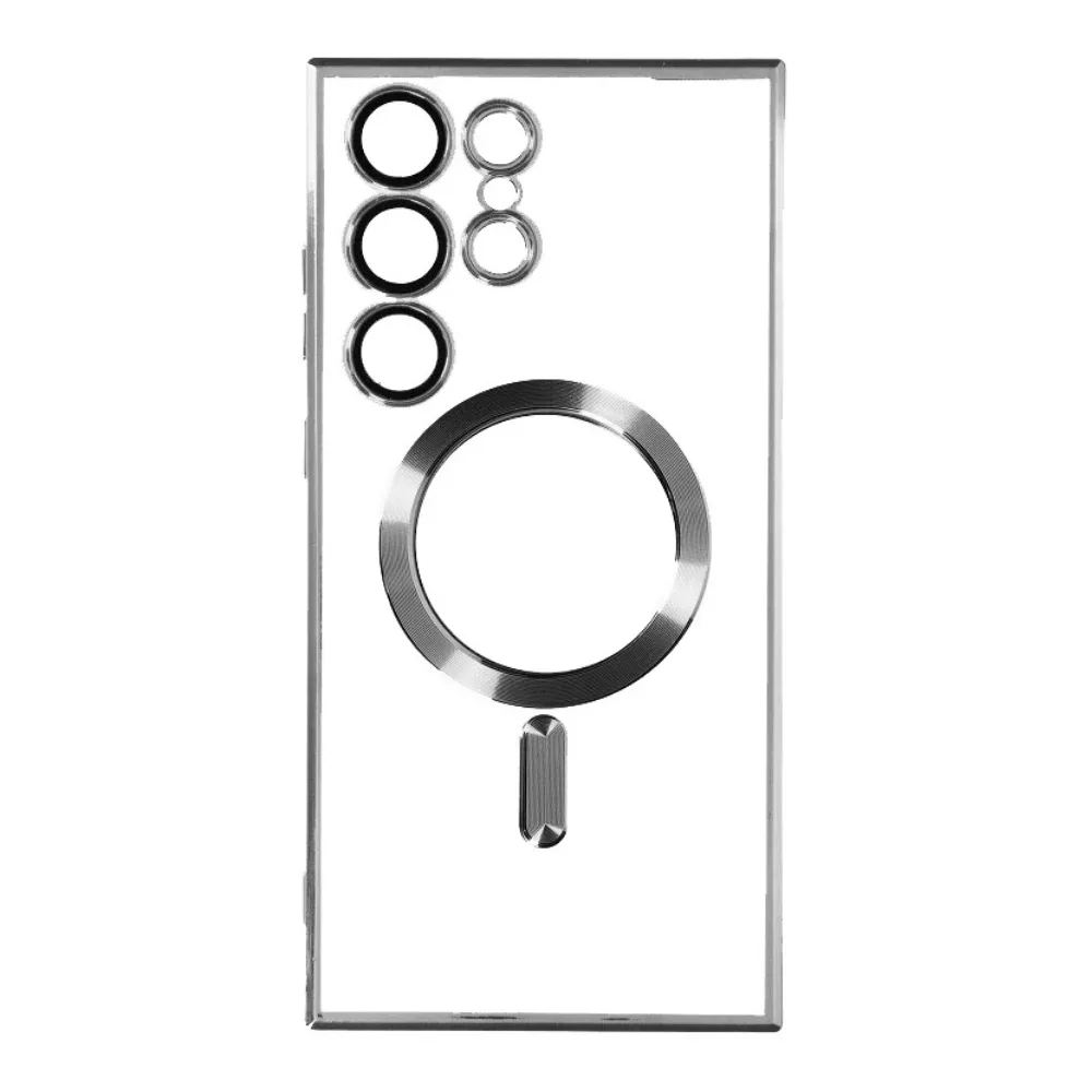 Silikonska futrola Magsafe SAMSUNG S26 Ultra SILVER