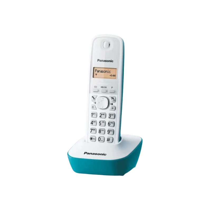 Panasonic DECT KX-TG1611FXH fiksni telefon, Plavi