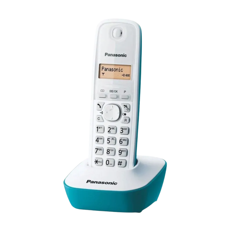 Panasonic DECT KX-TG1611FXH fiksni telefon, Plavi