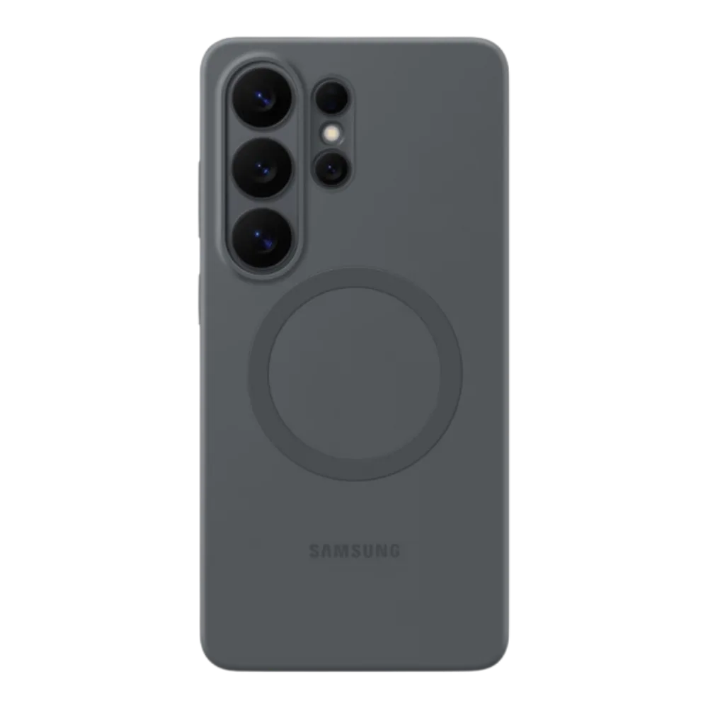 Zaštitna silikonska futrola sa magnetom za Galaxy S26 Ultra, Crna (Black)